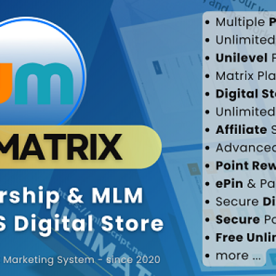 UniMatrix SaaS Membership – MLM Script