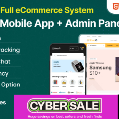 Shopo eCommerce – Multivendor eCommerce Flutter App with Admin Panel & Website