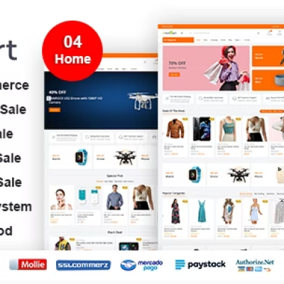 OmniMart – eCommerce CMS | Laravel eCommerce script