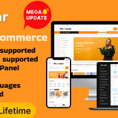 My Bazar- Single & Multivendor Laravel eCommerce Platform