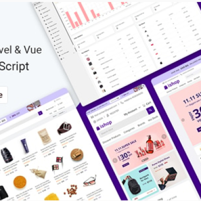 Ishop – Multivendor Laravel & Vue eCommerce CMS