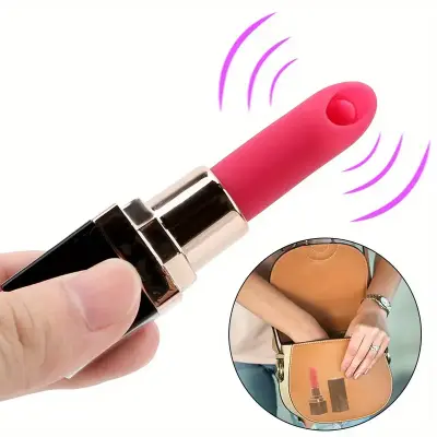 95mm Vibrators for Women - Sexy Lipstick, Clitoris Nipple Licks, Vaginal Anal Plug, Female Masturbator, Erotic Toys, Sex Products