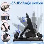 Sex machine Gun Automatic Masturbation Quiet Love Machines Vibrator for Women with 5 Black Dildos