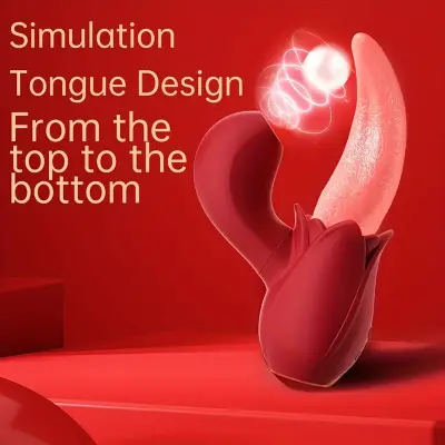 2 In 1 Lick Suck Vibrators For Women Licking Tongue Clitoris Stimulator G Spot Massager Vagina Sucking Female Orgasm Sex Toys