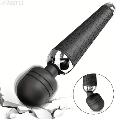 Super Strong 10 Modes Classic Vibrator AV Stick - Fully Automatic Adult Masturbator for Private Massage Flirting - 4 Colors, Silent