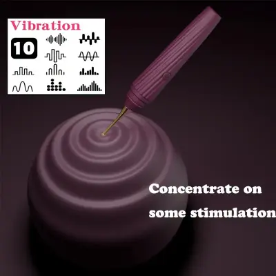 Ultimate Stimulate Vibrator with 10 Intense Pleasure Modes & 3 Soft Silicone Heads - Rechargeable Battery-Powered Discreet Self-Care for Women