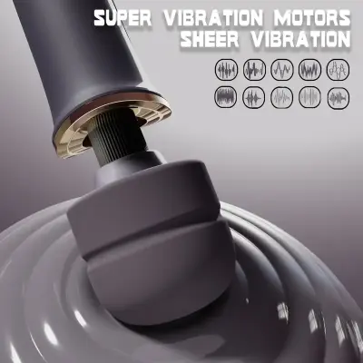 AV Stick Vibrator, Rechargeable Handheld Clitoral Stimulator, Powerful Sheer Vibration, Lithium Battery Powered, Ideal for Female Couples Foreplay and Intimate Moments