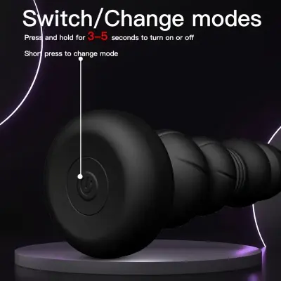 Double Motor Thrusting Sex Toys Anal Plugs - Anal Toys Sex Toy Vibrating Butt Plug G Spot Vibrato