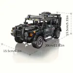 [2025 Super Sports Car Blocks] Limited Edition Super Sports Car Building Blocks Set - 2025 New Black Off-Road Vehicle Model |