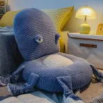 Cute Octopus Placemat - Lazy Sitting Cushion, Living Room Butt Pad, Tatami and Bay Window Floor Mat, Comfortable Playful Design