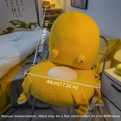 Cute Octopus Placemat - Lazy Sitting Cushion, Living Room Butt Pad, Tatami and Bay Window Floor Mat, Comfortable Playful Design