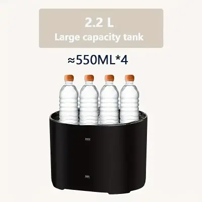 Smart Automatic Cat Water Dispenser with Transparent Window - USB-Powered (No Batteries Needed), Spill-Proof IPX4, Large 74.39oz Capacity