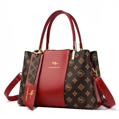 2025 winter new soft leather shoulder messenger bag women's handbag