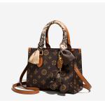 Crossbody bag European and American retro women's bag 2025 new style old flower handbag high-end versatile women's shoulder bag