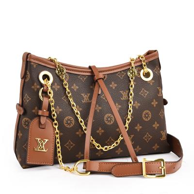 2025 new fashion trend shoulder bag large capacity temperament versatile chain bag soft leather high-quality texture crossbody bag