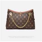 2025 new fashion trend shoulder bag large capacity temperament versatile chain bag soft leather high-quality texture crossbody bag