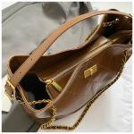 New Chanel style color matching underarm bag diamond chain bag large capacity shoulder tote bag