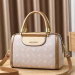 2025 New Commuter Fashion Large Capacity Boston Bag Handbag Shoulder Messenger Bag Women's Bag